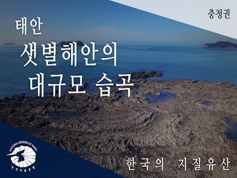 [한국의 지질유산] 태안 샛별해안의 대규모 습곡