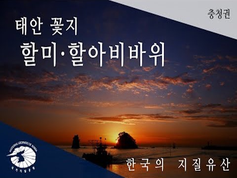 [한국의 지질유산] 태안 꽃지 할미·할아비바위